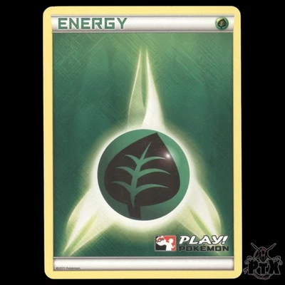 Grass Energy PLAY! Holo #105/114 Promo NM/Near Mint Pokemon 2011 - Image 1 of 3