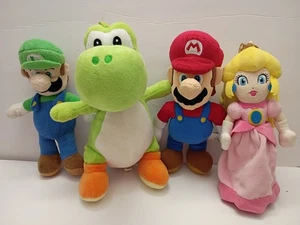 Official Super Mario Bros Stuffed Plushies Assortment - Picture 1 of 10