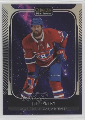 2021-22 O-Pee-Chee Platinum Cosmic /65 Jeff Petry #53 - Image 1 of 2