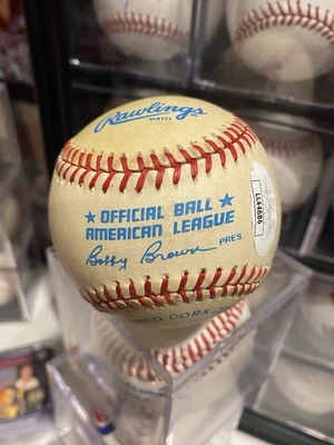 Rod Carew Signed Baseball JSA COA HOF 3000 Hit Auto JCA - Image 1 of 4