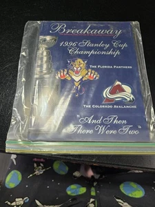 1996 FLORIDA PANTHERS VS COLORADO AVALANCHE STANLEY CUP CHAMPIONSHIP PROGRAM NM - Picture 1 of 1