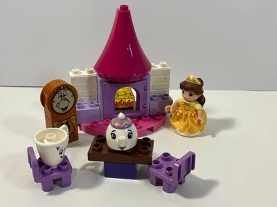 Lego Duplo Disney Princess 10877 Belle's Tea Party Complete NO Manual or Box - Image 1 of 4