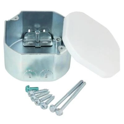 Westinghouse Lighting 0104011 Saf-T-Pan, 2-1/8-Inch Deep and Silver and White - Image 1 of 3