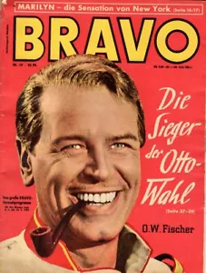 BRAVO 10/1959 - O. W. FISCHER, BRIGITTE BARDOT, MARILYN MONROE, DIRK BOGARDE - Picture 1 of 2