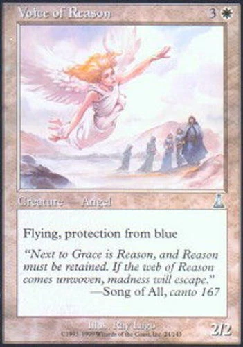 Voice of Reason ~ Heavily Played Urza's Destiny MTG Magic UltimateMTG White Card - Image 1 of 1