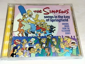 THE SIMPSONS - SONGS IN THE KEY OF SPRINGFIELD (CD, 1997, RHINO) - Picture 1 of 2