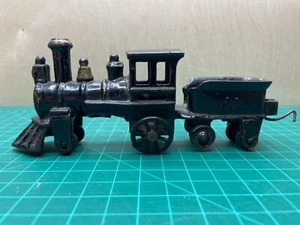 Cast Iron Train Locomotive & Tender marked 46 / Single Piece - Picture 1 of 7