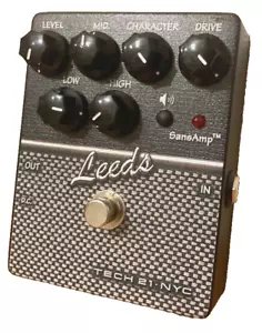 Tech 21 NYC Leeds Overdrive Sansamp Guitar Effects Pedal Used Tested - Picture 1 of 6