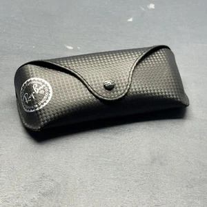 Ray Ban Eyeglasses small Sunglasses Carbon Fiber Black soft Case - Picture 1 of 8