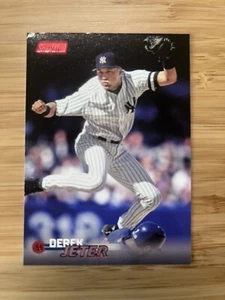 Derek Jeter 2023 Topps Stadium Club #25 Red Foil Parallel Yankees - Picture 1 of 2
