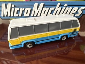 Galoob Micro Machines Micro Village Variant Bus, Low Detail 1989