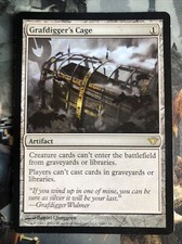 1x Grafdigger's Cage Dark Ascension LP MTG Magic the Gathering x1 MKE