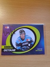 LED 22-23 2022-2023 SIGNED HIGH OCTANE Wayne Simpson ERC Ingolstadt