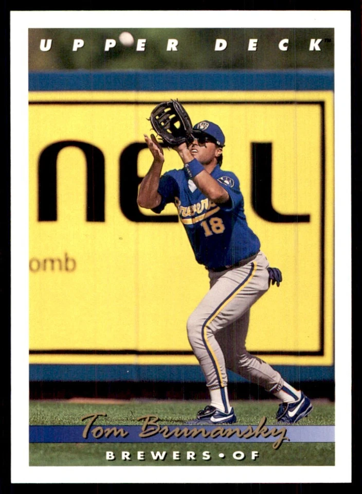 1993 Upper Deck Tom Brunansky #806 - Image 1 of 2