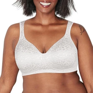 Playtex Ultimate Lift Wireless White Animal 44D - Picture 1 of 4