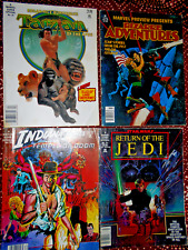 MARVEL SUPER SPECIAL LOT (4) AVE FN+ RETURN OF JEDI INDIANA JONES 1980-1984