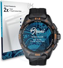 Bruni 2x Protective Film for Tissot T-Touch Connect Solar Screen Protector