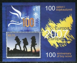 003 - Kosovo 2007 - 100 Years of Boy Scout - MNH Souvenir Sheet - Picture 1 of 2