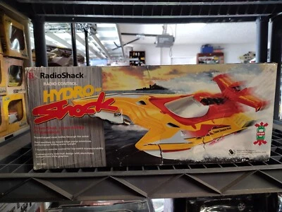 Radio Shack RC Barco Hydro Shock Lancha Rápida SIN PROBAR - Leer Foto 1 de 4