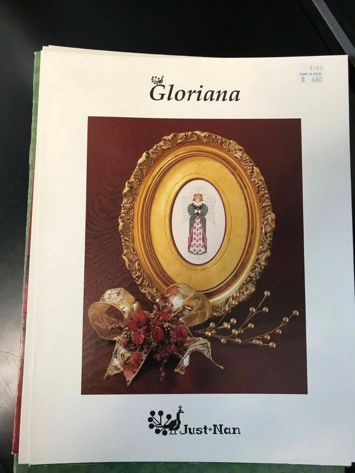 Cross Stitch Pattern Booklet: Gloriana (Just Nan) Angel - Image 1 of 1