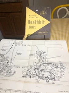 VTG 1960 Heathkit TRANSISTOR RECEIVER Models XR-2P and XR-2L MANUAL plus More - Picture 1 of 11