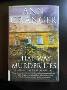 Ann Granger  That Way Murder Lies 1st. Edition  Brand New - Picture 1 of 3