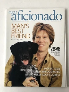Cigar Aficionado Magazine June 2000 Featuring Kevin Bacon - Picture 1 of 3