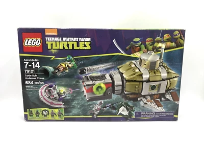 LEGO Teenage Mutant Ninja Turtles Turtle Sub Undersea Chase 79121 Sealed Retired - Image 1 of 4