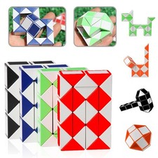 10 X MINI MAGIC CUBE 3D SNAKE TWIST PARTY LOOT BAG PUZZLE TOYS T08 188