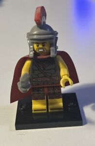 Lego Roman Commander Collectible Minifigure Series 10 CMF Complete w/ Stand