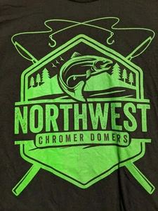T-Shirt "Northwest Chromer Domers" Fischer/Damen Sportverein Large schwarz - Bild 1 von 3