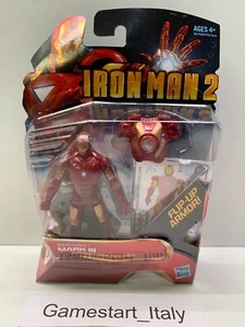 IRON MAN 2 MARK III #03 - ACTION FIGURE MOVIE SERIES HASBRO MARVEL NEW SEALED - Picture 1 of 8