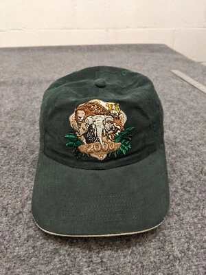 Gorra de béisbol Disney Animal Kingdom 2000 gorra para jóvenes niños bordada verde* Foto 1 de 4