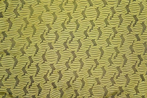 Jersey Knit Fabric Interlock Pucker Reversable Citron By the Yard - Picture 1 of 3