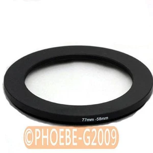 77mm to 58mm 77-58 mm Step Down Filter Ring Adapter - Picture 1 of 1