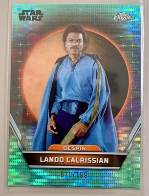 Topps Star Wars 2024 Hyperspace Lando Calrissian Bespin 010/199 Refractor #75 - Image 1 of 4