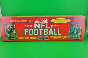 1 Case / 16 Sets - 1990 Score NFL Football Factory Sealed Sets of Series 1 & 2 - Picture 1 of 3