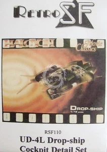UD-4L Drop-Ship Cockpit Detail Set 1/72 RSF110 RetrokiT - Bild 1 von 3