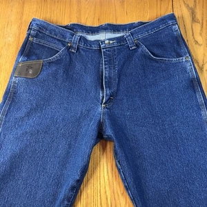 Wrangler Hose Herren 38x30 blau Riggs Workwear Hose EUC Komfort Stoff - Bild 1 von 9
