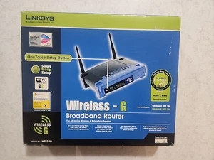Cisco Systems Linksys Wireless-G Broadband Router 2.4 GHz 54Mbps WRT54GL - Picture 1 of 4