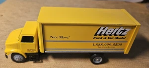Winross 1 64 Diecast Hertz Yellow Rental Moving Box Truck Hard to Find - Picture 1 of 15