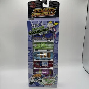 Racing Champions Street Wheels Dexters Laboratory Diecast Five 5 Pack NEW Box - Picture 1 of 6
