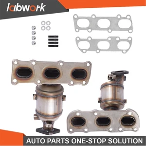 Labwork 2PCS 641497 Catalytic Converter 2020-2022 For Hyundai Palisade 3.8L V6 - Picture 1 of 12