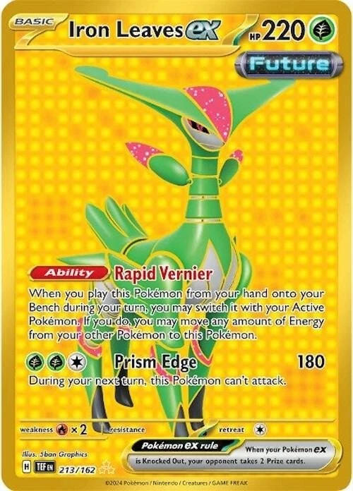 Iron Leaves ex 213/162 SV05: Temporal Forces Holo - Image 1 of 1