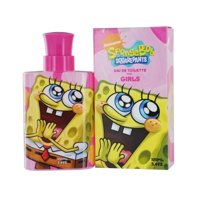 Nickelodeon Bob Esponja Pantalones Cuadrados Eau De Toilette 3.4 OZ Para Niñas Foto 1 de 1