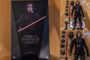 Figura 1/6 Star Wars Kylo Ren The Last Jedi MMS438 Hot Toys Usada Rara Japón - Imagen 1 de 5
