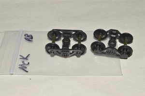 HO scale freight car TRUCKS plastic McKean/Front Range Roller Bearing w/ 33" PW - Picture 1 of 1