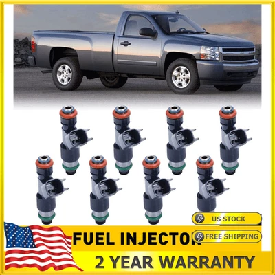 Injetor de combustível upgrade 8 peças Chevrolet Tahoe 4.8L-6.2L? 2007-2009 - Imagem 1 de 4