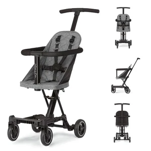 Coast Rider Stroller and Scooter Grey Lightweight Travel Companion 5 Point Ha... - Picture 1 of 1