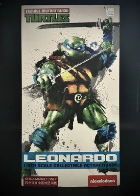 Figura Dreamex Teenage Mutant Ninja Turtles Leonardo escala 1/6 ¡Rara! Foto 1 de 4